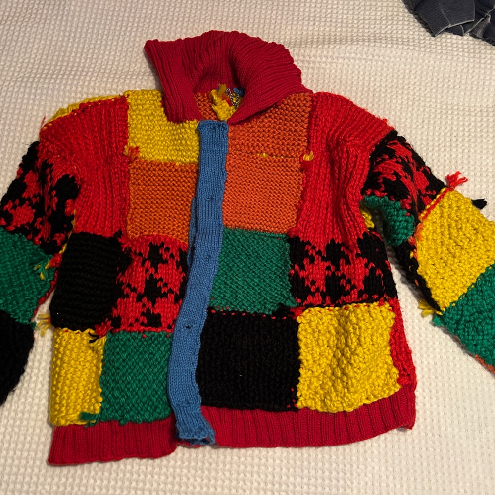 Hand-knit harry styles sweater